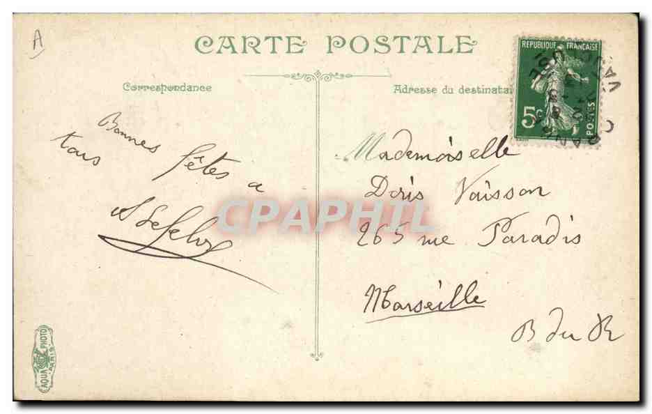 CPA Militaria Orange Artillerie La musique dans la cour du quartier  — Rückseite