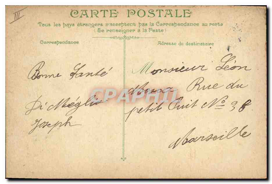La Vie du Marin — Un Canot-Major — L.V.G.C. n°2706 — Verso