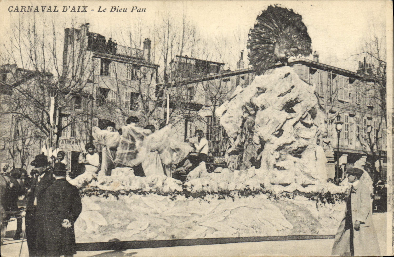 CPA Carnaval d'Aix Le Dieu Pan Aix en Provence 