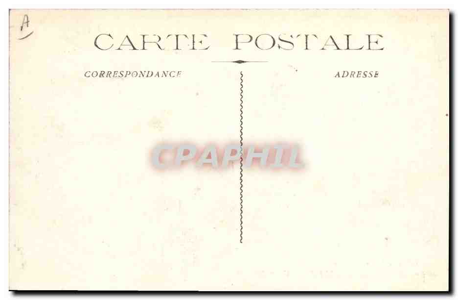 CPA Carnaval d'Aix Char Latham Aix en Provence Avion Aviation  — Rückseite