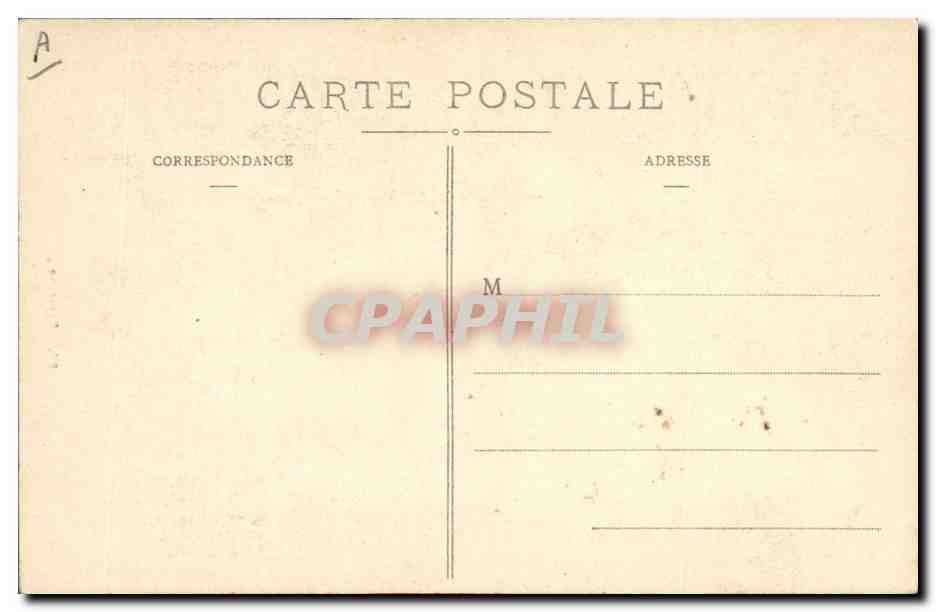 CPA Folklore Bressane  — Verso