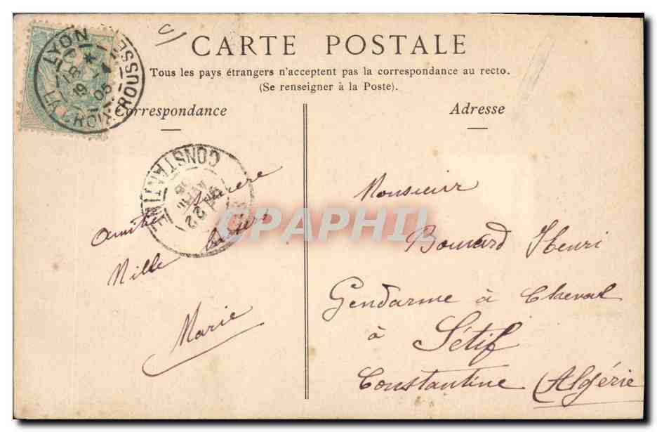 Bourg — Paysanne de la Bresse — Collections ND Phot — Verso