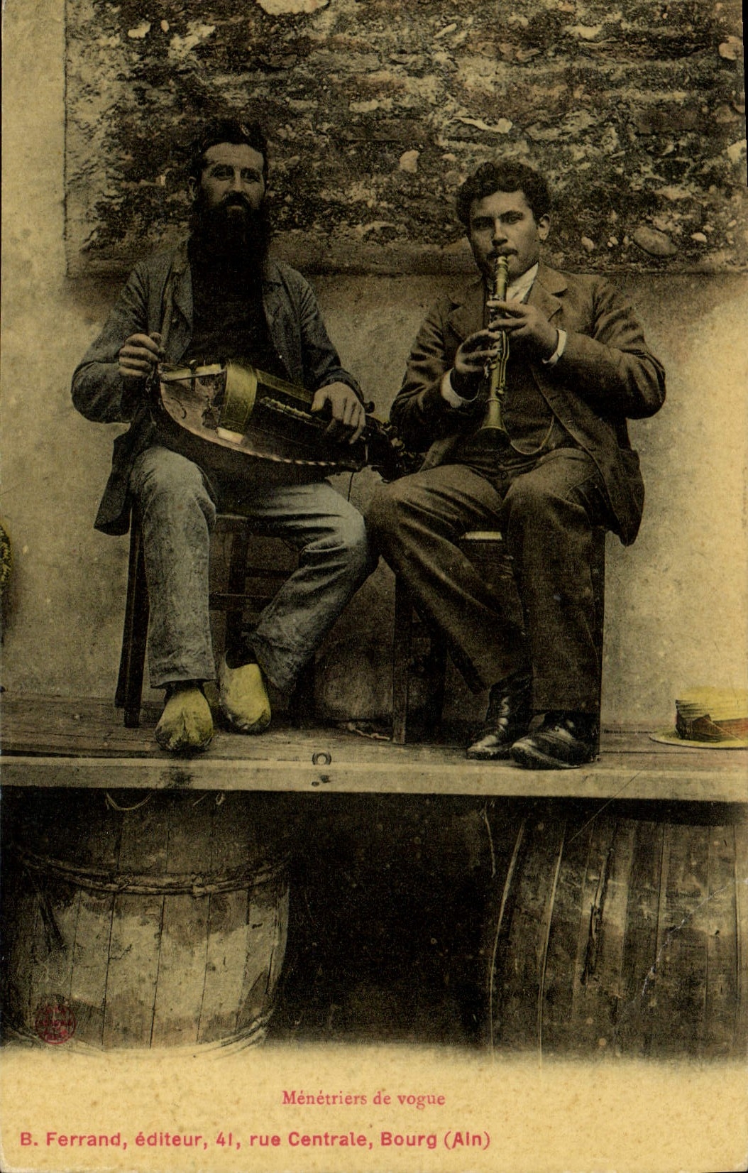 CPA Folklore Menetriers de Vogue Musique 