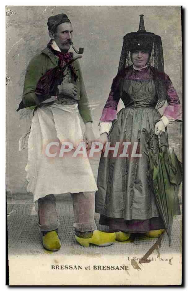 CPA Folklore Bressan et Bressane 