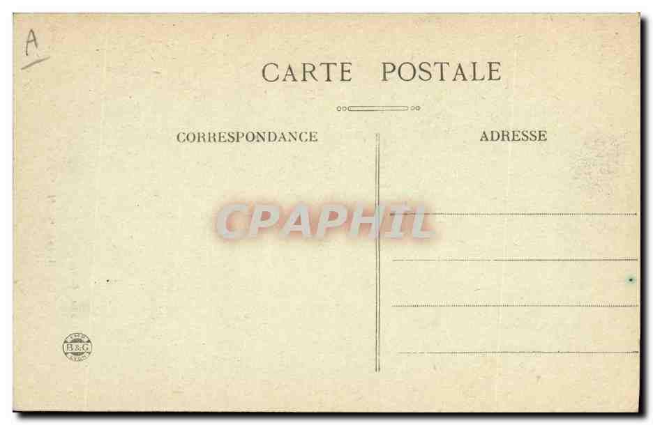 CPA Folklore Bressane moderne  — Verso