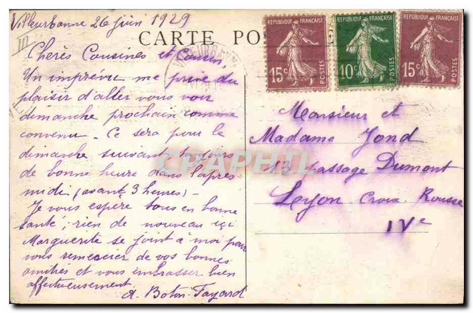 CPA Folklore Bresse Les accordailles  — Verso