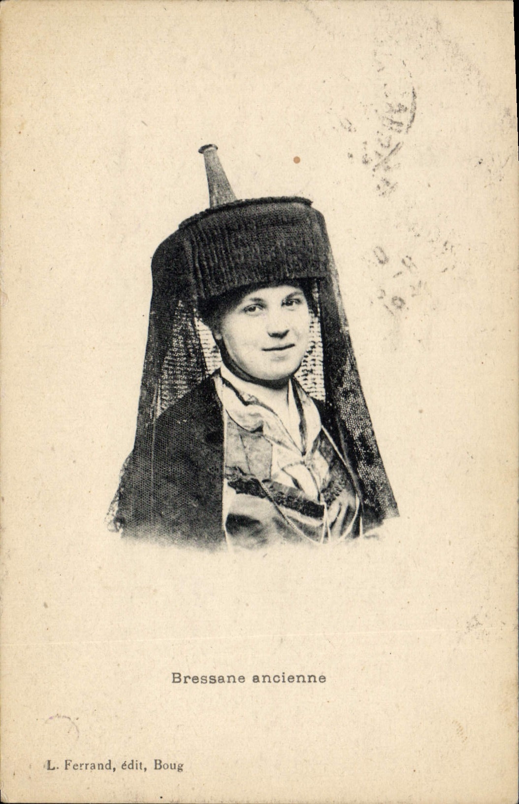 CPA Folklore Bressane ancienne 