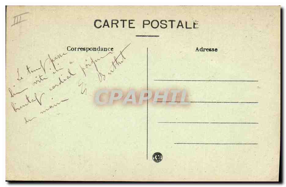 CPA Folklore Bresse La demande en mariage  — Verso