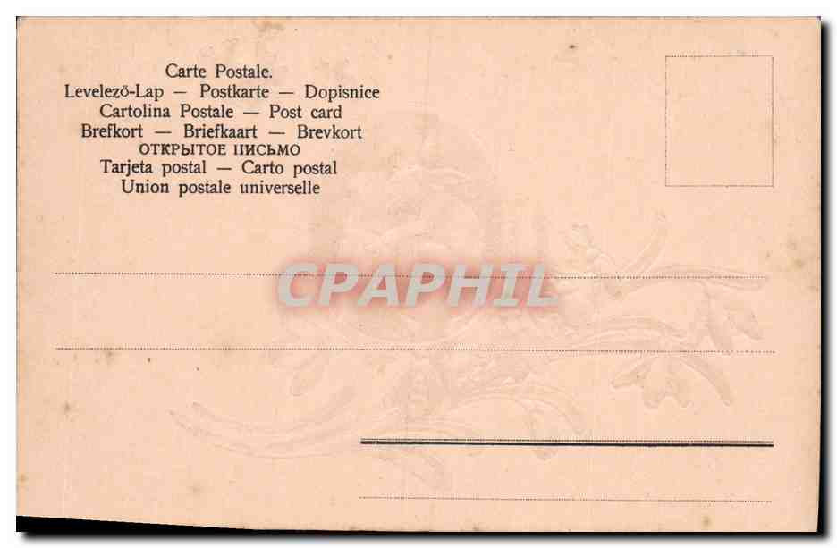 Joyeuses Pâques — lapins dans un cadre — édition universelle — Verso