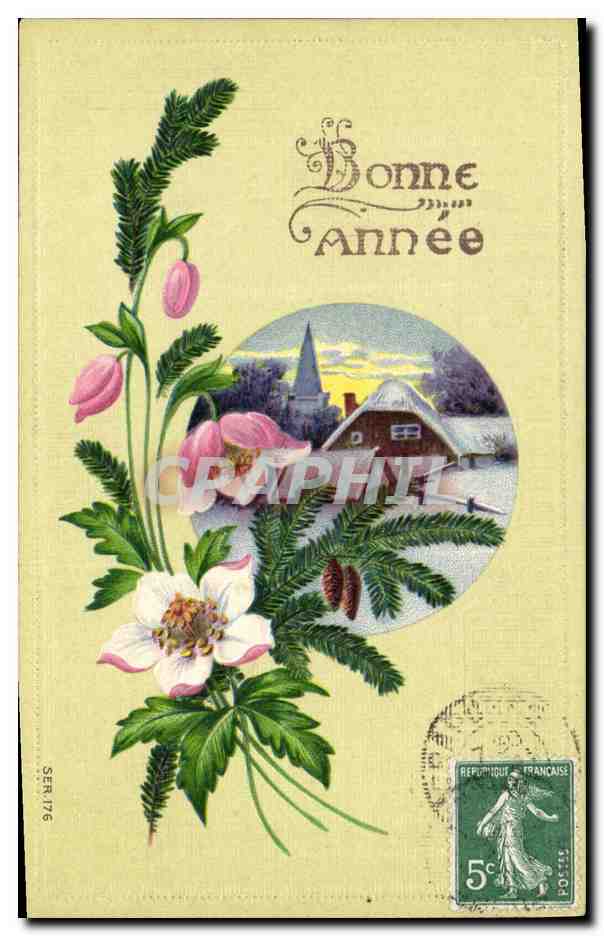 CPA Fantaisie Fleurs 