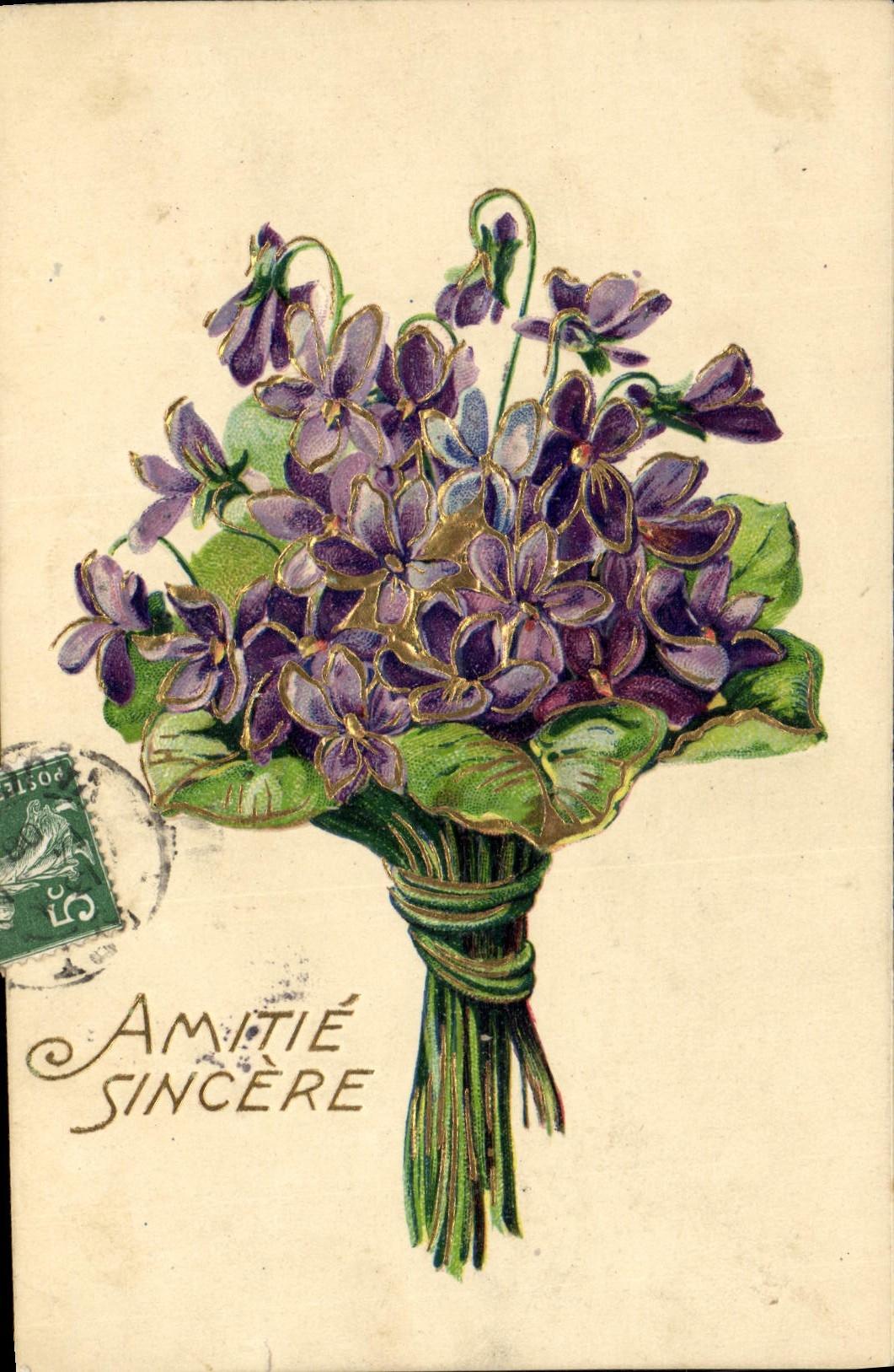 CPA Fantaisie Fleurs 