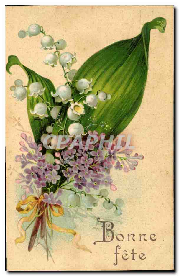 CPA Fantaisie Fleurs 