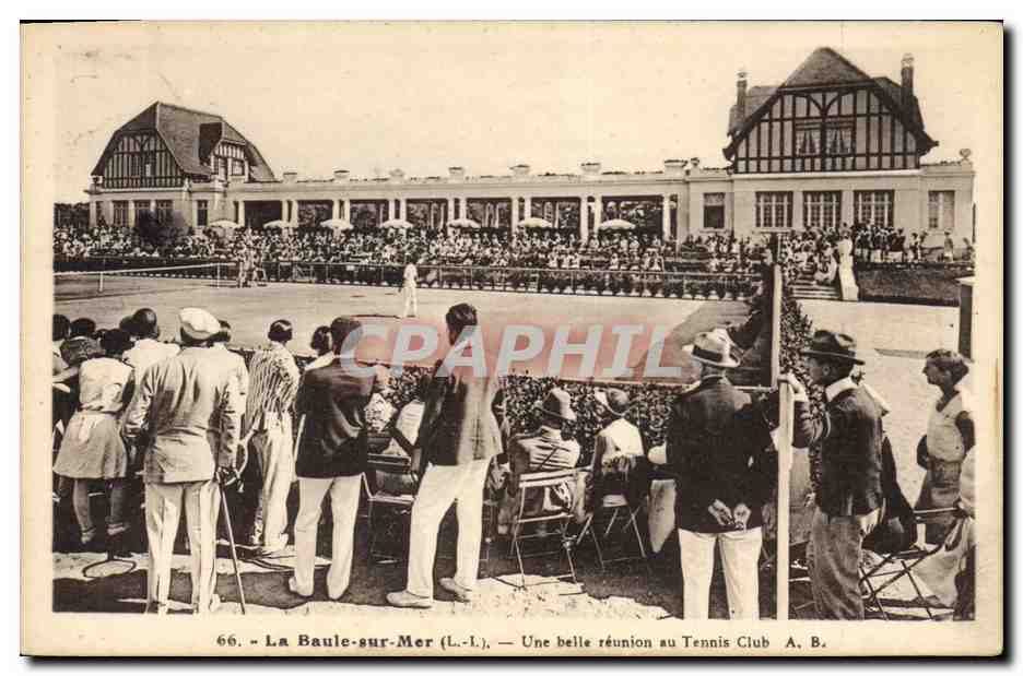 CPA Tennis La Baule sur Mer Une belle reunion au Tennis Club