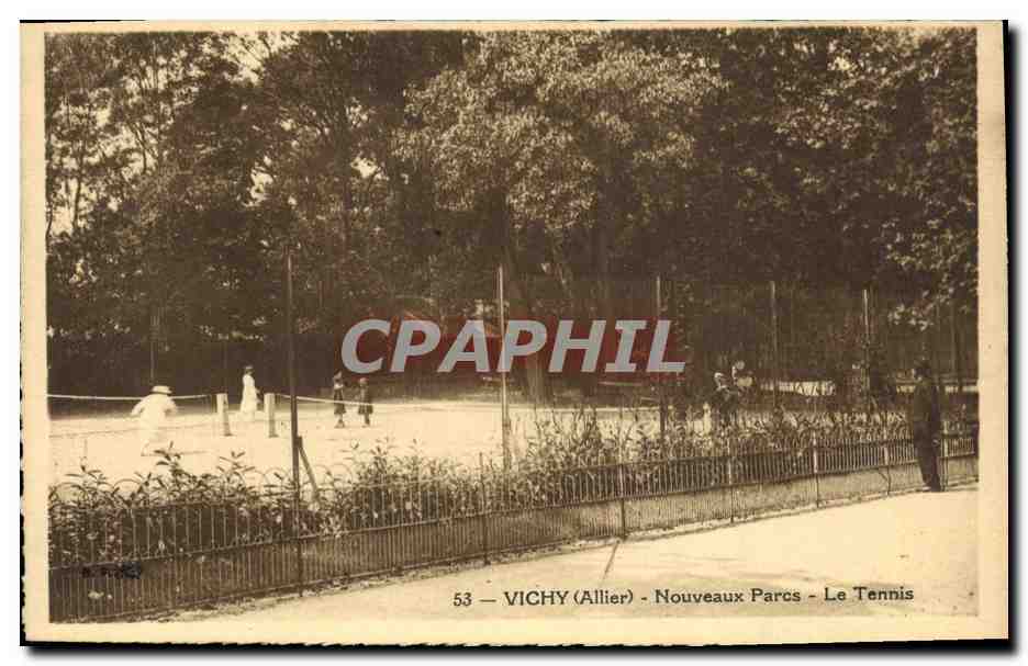 Vichy (Allier) - Nouveaux Parcs - Le Tennis