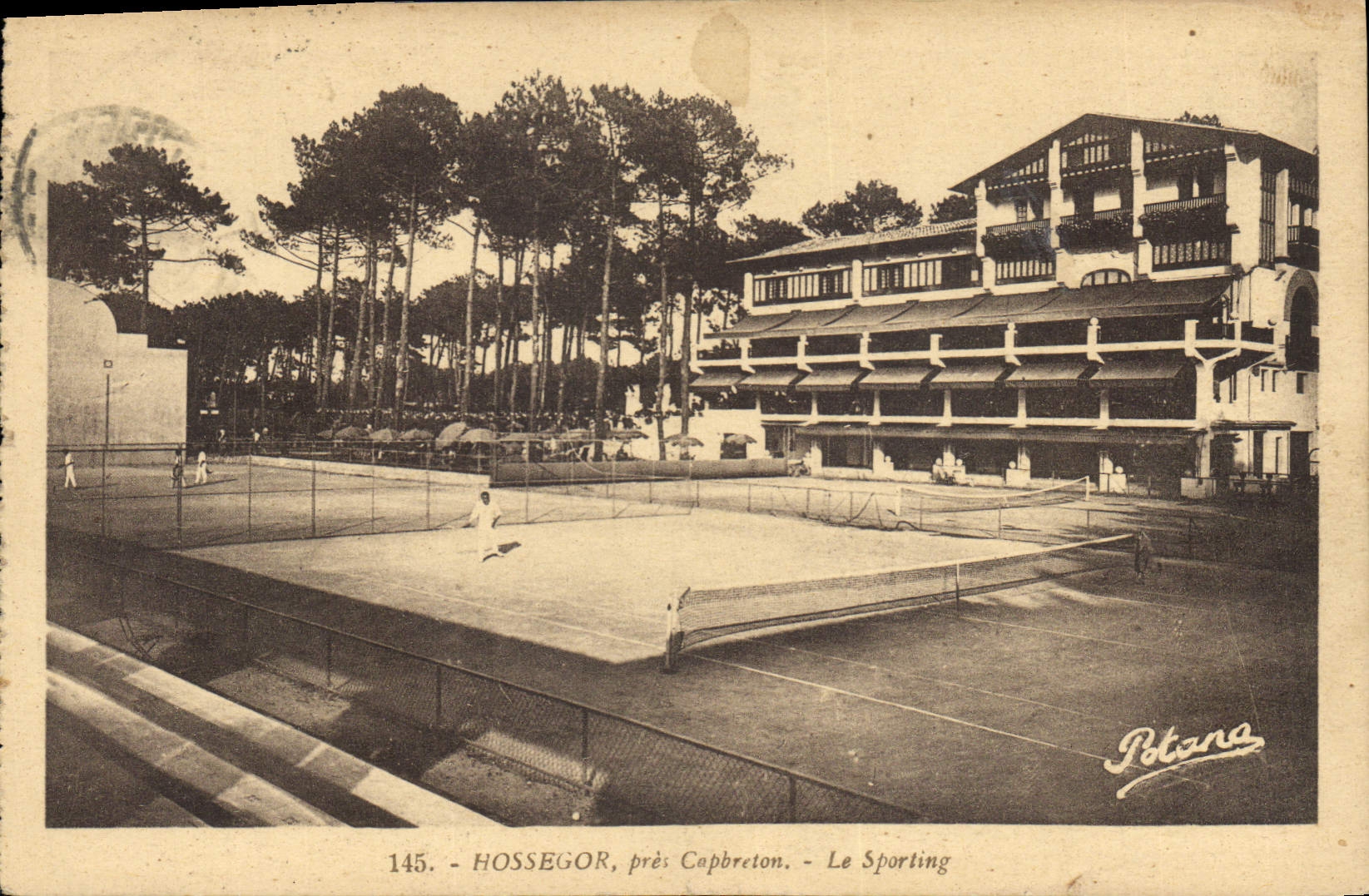 CPA Tennis Hossegor pres Capbreton Le Sporting 