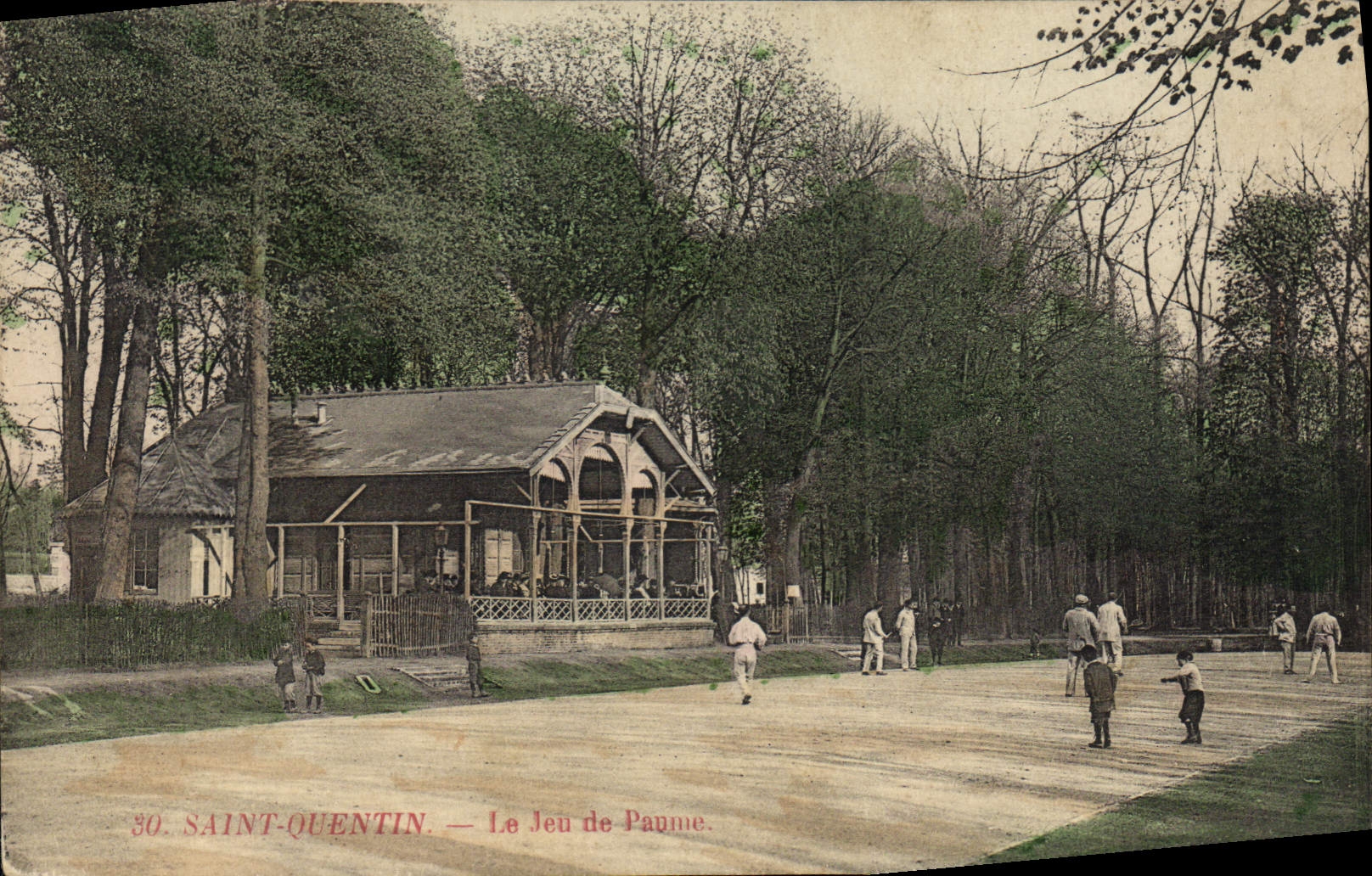 Saint-Quentin — Le Jeu de Paume — Éditeur : Saint-Quentin, n° 30