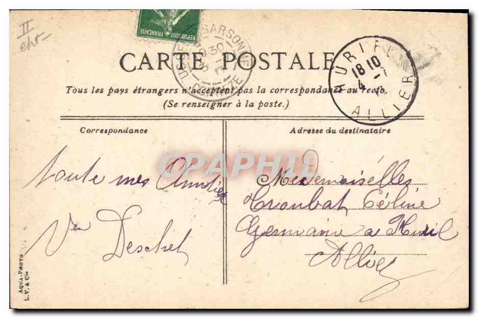 La Mort-Dure - La Pension du Caroucia — éditeur inconnu, n° de série non visible — Reverso