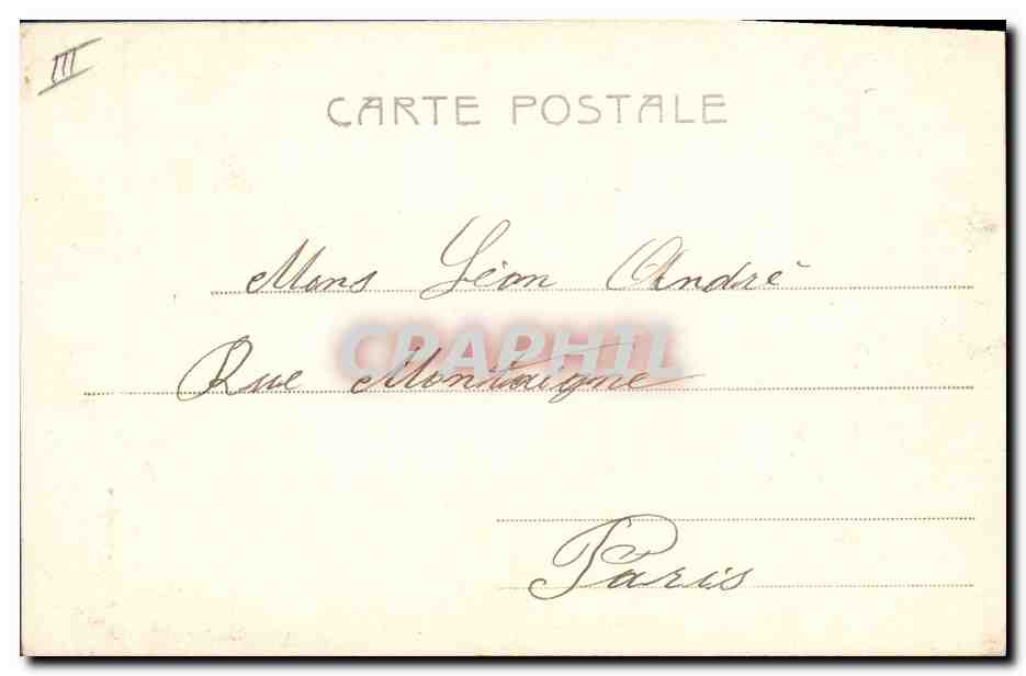 CPA Fantaisie Pierrot Pierrots  — Verso