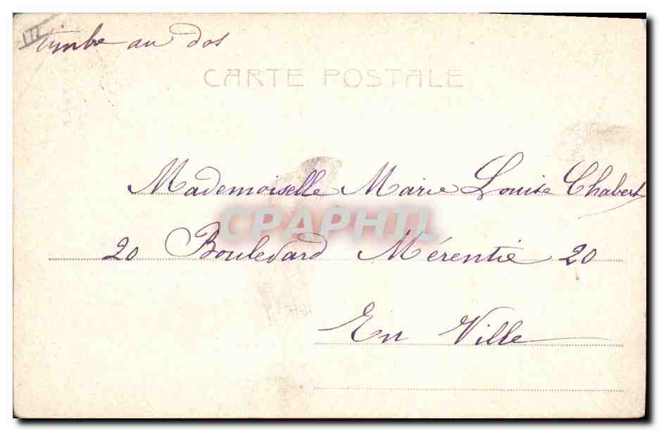 CPA Fantaisie Pierrot Pierrots Enfants — Rückseite