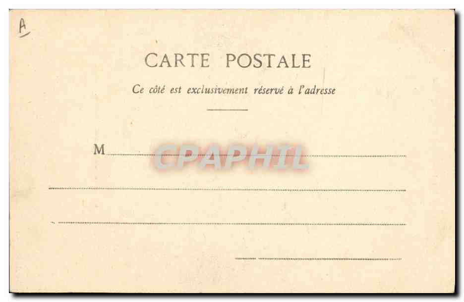 CPA Fantaisie Pierrot Pierrots Le portrait de Monsieur Gugusse Clown Enfants  — Rückseite