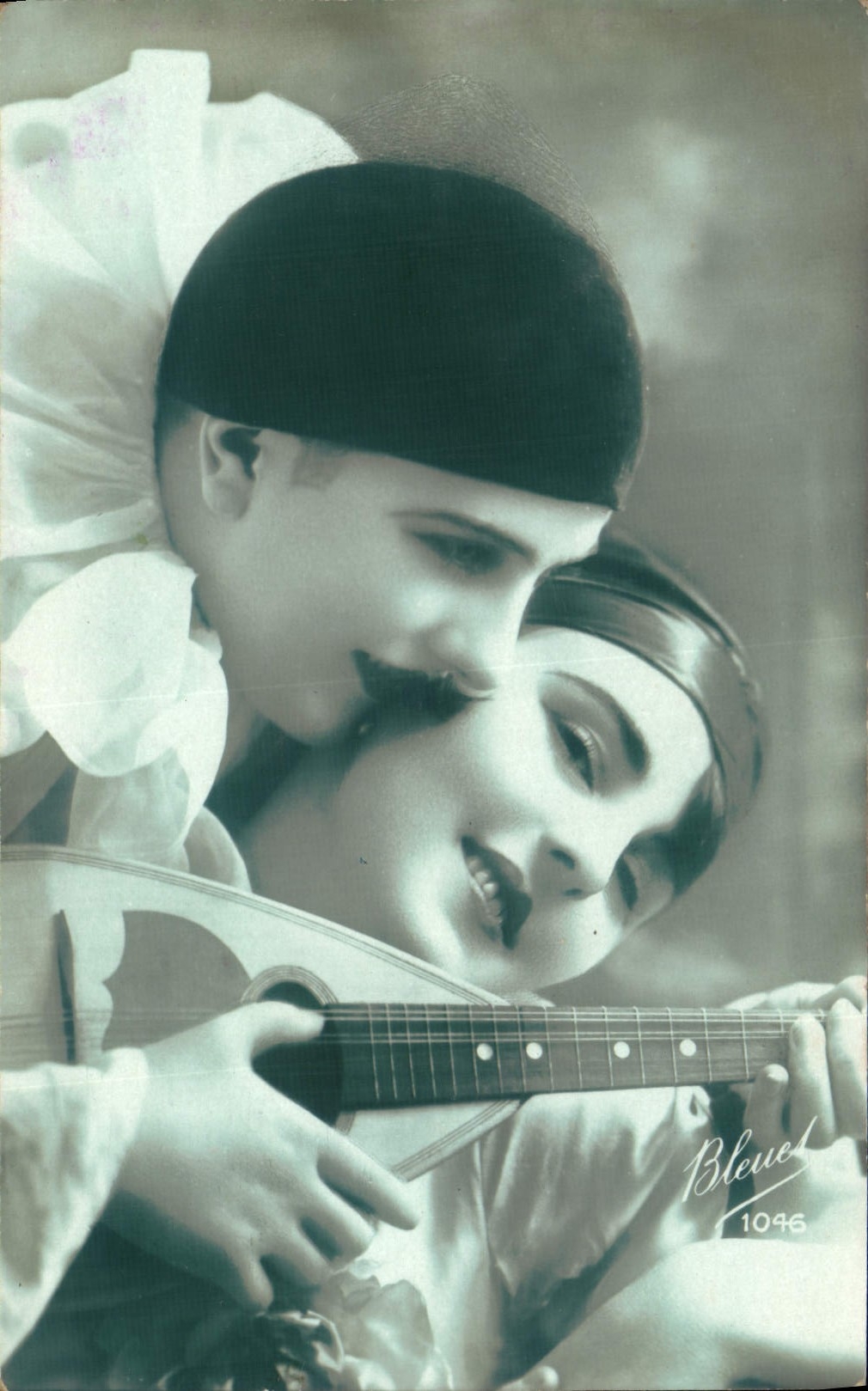 Deux amoureux — scène romantique — Bleuel 1046