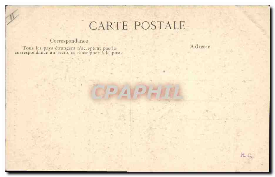 CPA Arbre Foret de Fontainebleau Les freres Siamois  — Rückseite