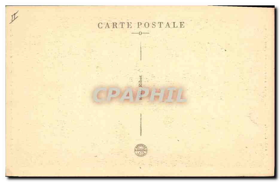 CPA Arbre Le chene de Lorentz Foret de Belleme Orne  — Rückseite