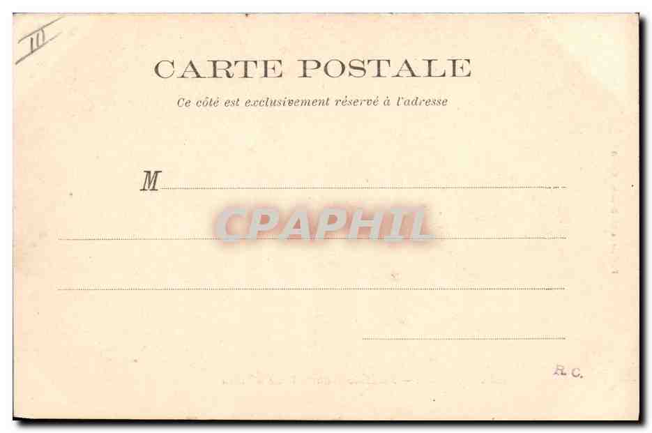 CPA Arbre Champrosay Foret de Senar Chene d'Antin  — Verso