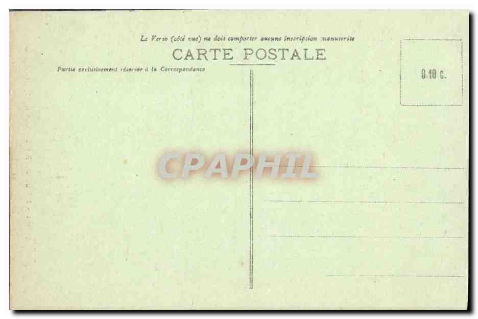 CPA Arbre Foret de Fontainebleau Le Jupiter  — Rückseite