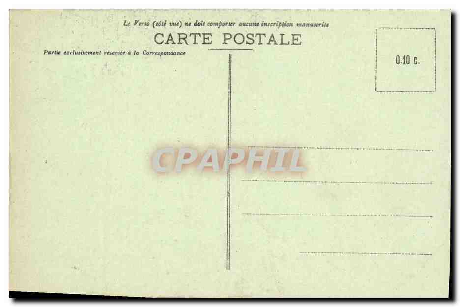 CPA Arbre Foret de Fontainebleau Le Pharamond  — Rückseite