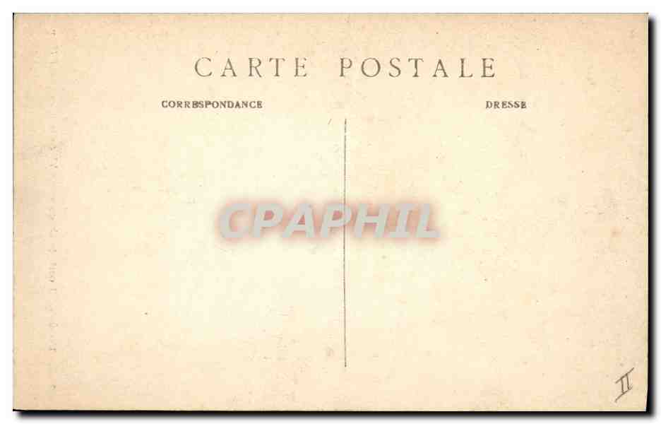 CPA Arbre Foret de Fontainebleau Chene des Fees Mont Ussy  — Back