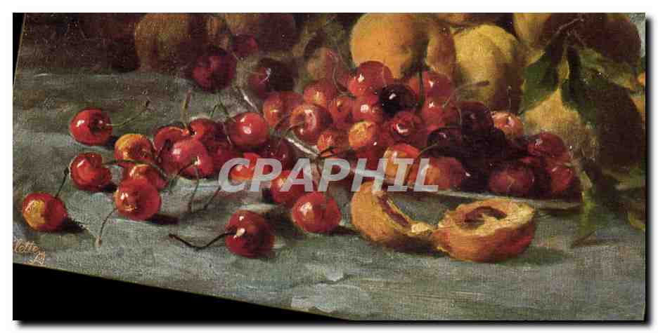 CPA Fantaisie Nature morte 