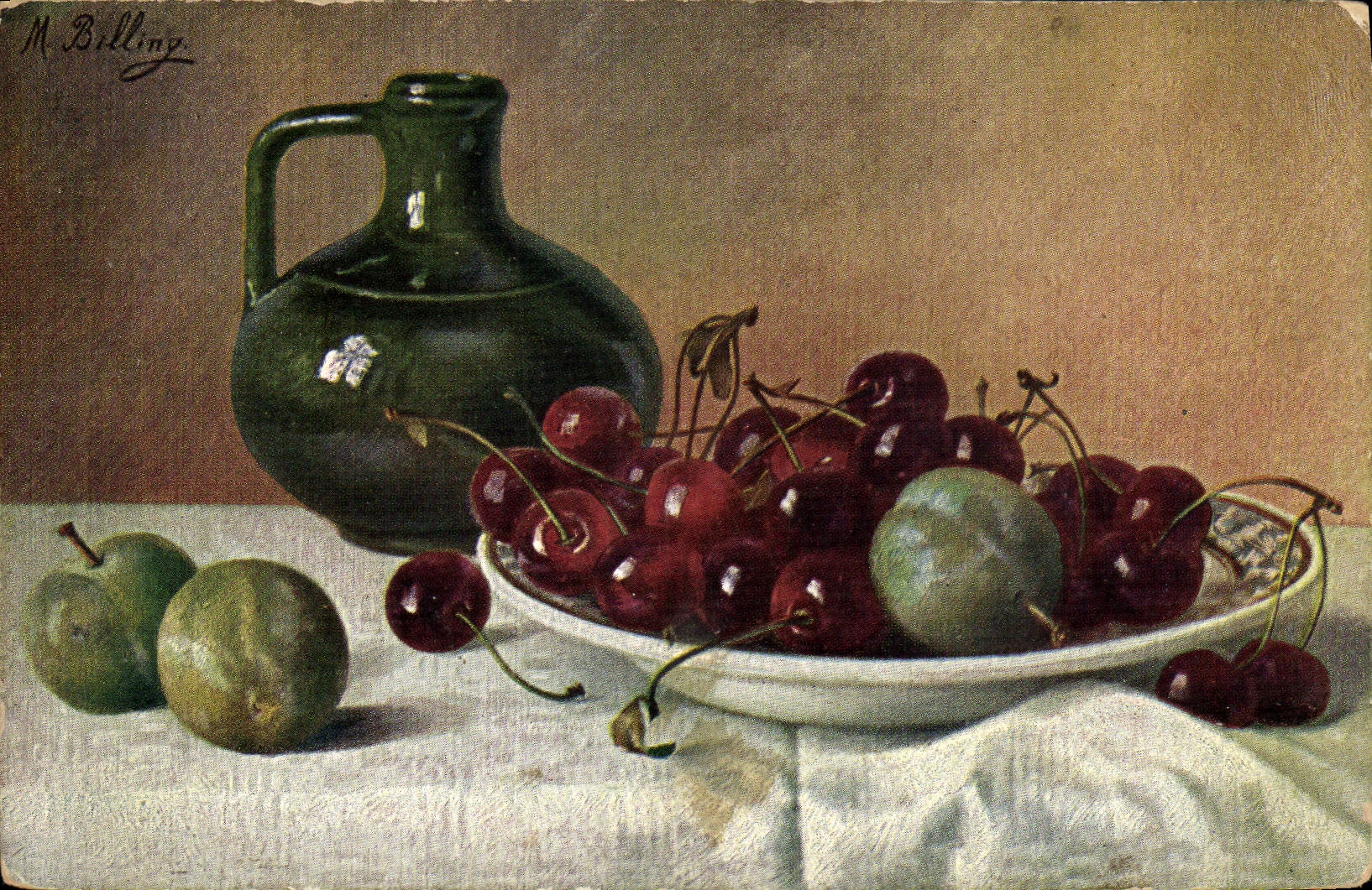 CPA Fantaisie Nature morte 