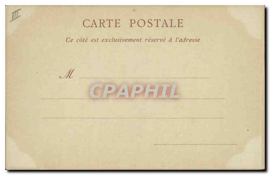CPA Fantaisie Nature morte Branches de citronnier  — Verso