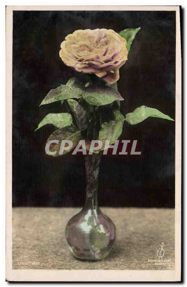 CPA Fantaisie Fleurs 