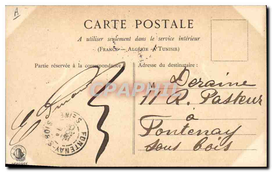 Les Algues Marines — Plocamium coccineum — N°5 — éditeur non visible — Achterkant