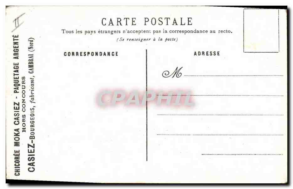CPA Fantaisie Fleurs Pensees et violettes  — Back