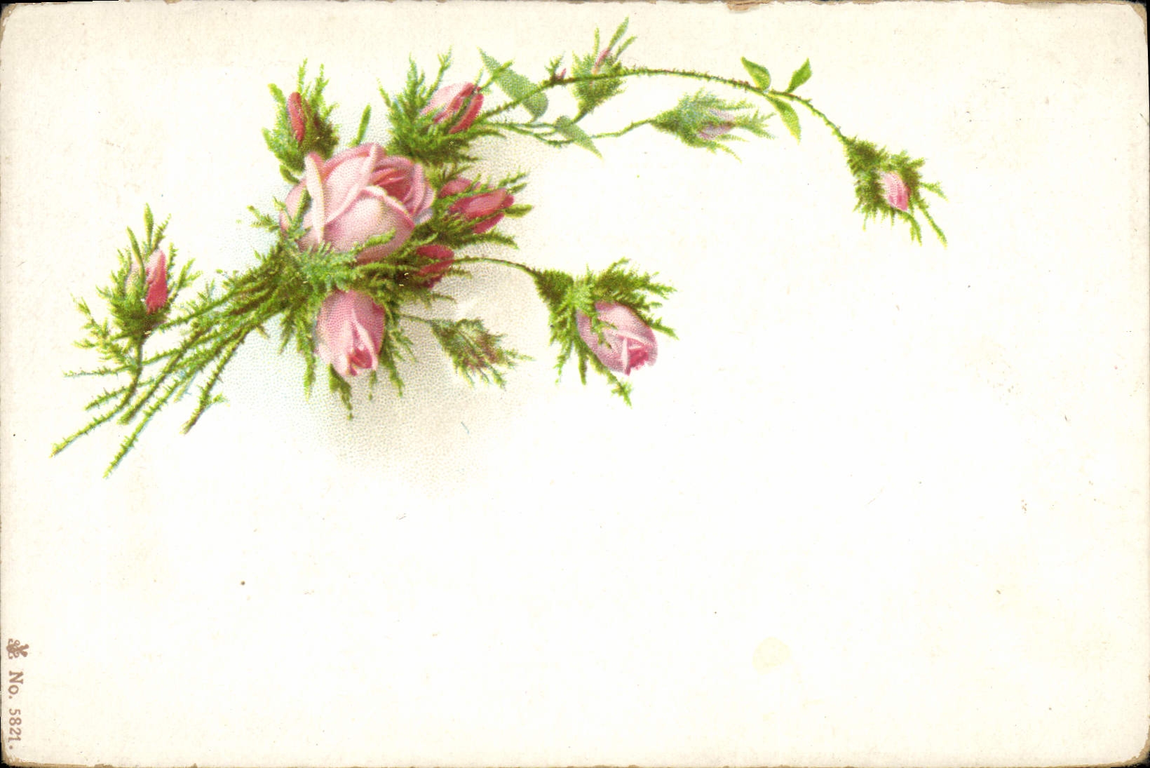 CPA Fantaisie Fleurs 