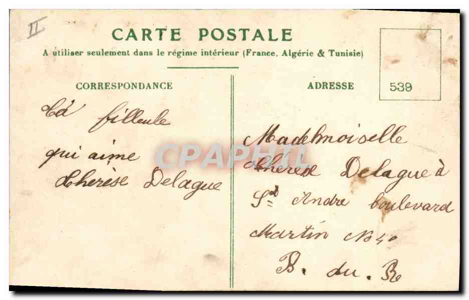 CPA Fantaisie Fleurs Roses Rose Prosperite  — Rückseite