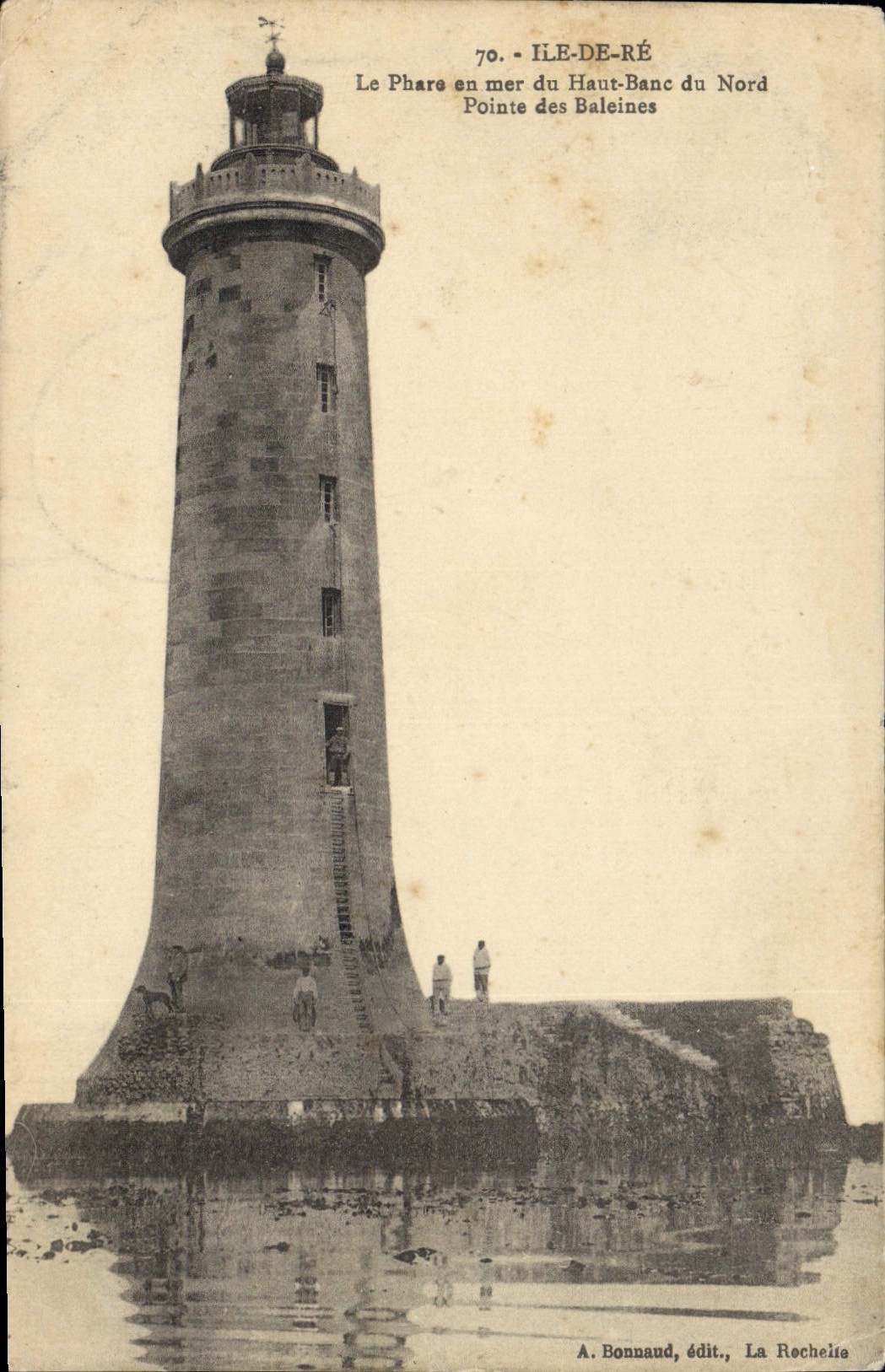 CPA Phare Ile de Re Le phare en mer du Haut Blanc du Nord Pointe des Baleines