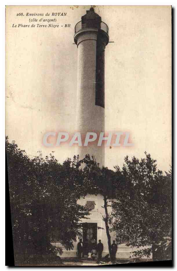 CPA Phare de Terre Negre Environs de Royan