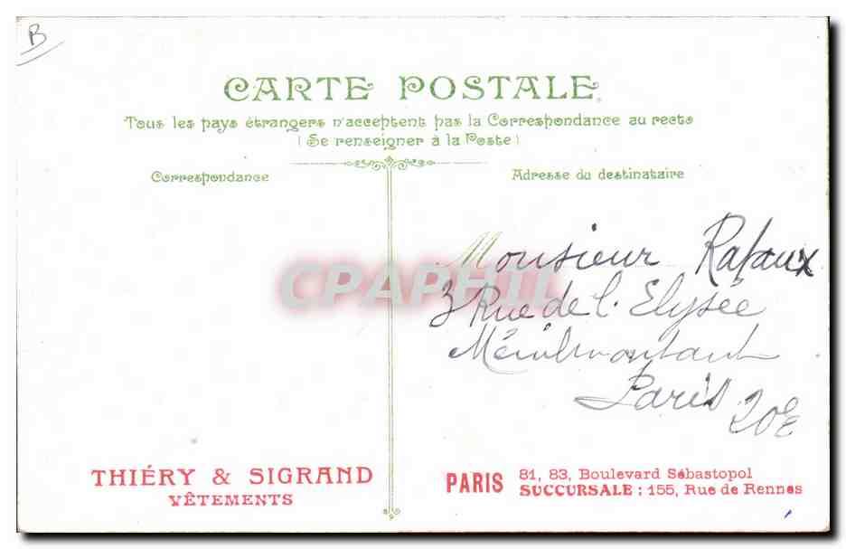 CPA Militaria La vie du marin Ecole de fanionnage  — Rückseite