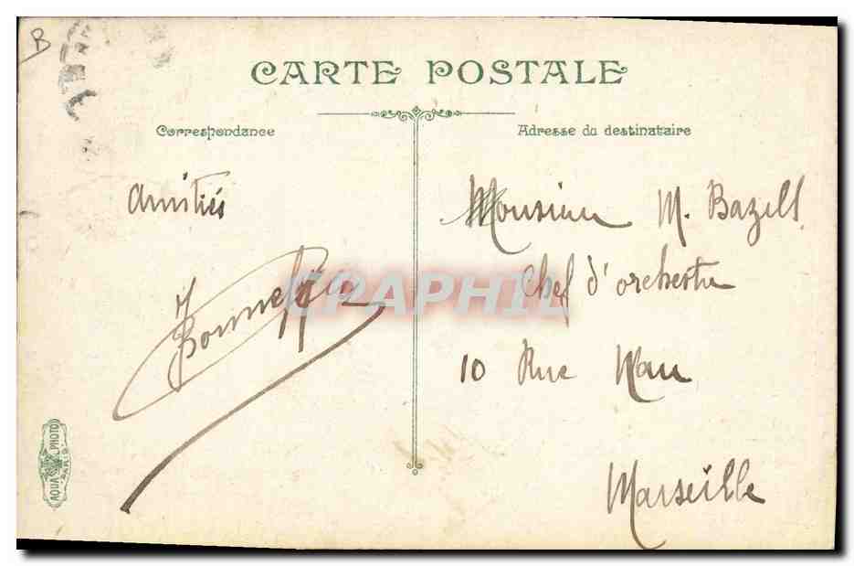 CPA Militaria La vie du marin Ecole des Signaux a bras  — Rückseite