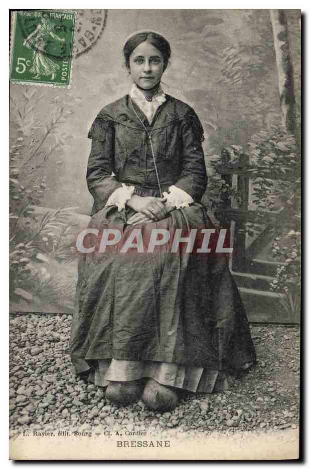 CPA Folklore Bresse Bressane