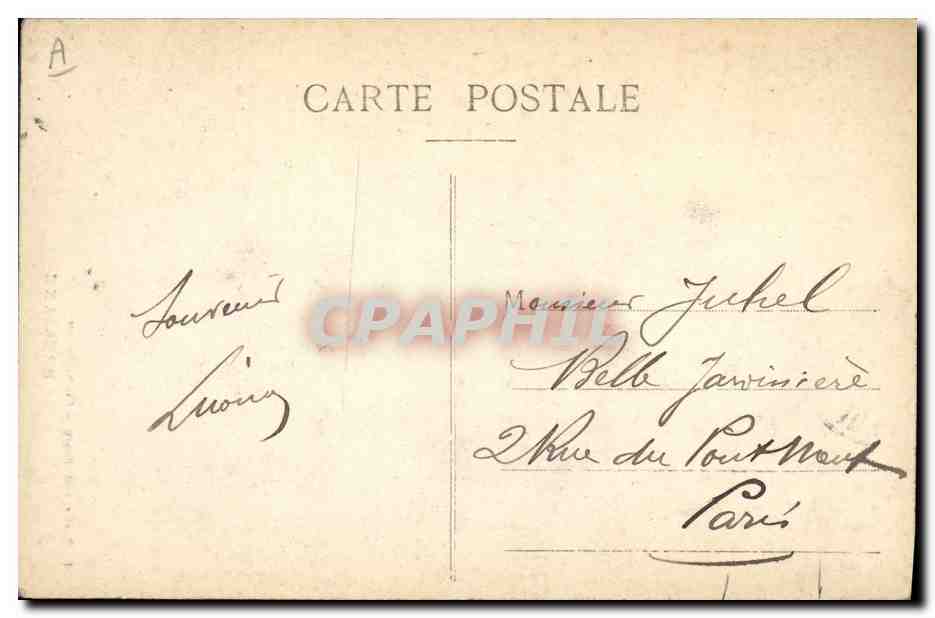 CPA Folklore Bresse Bressane — Verso