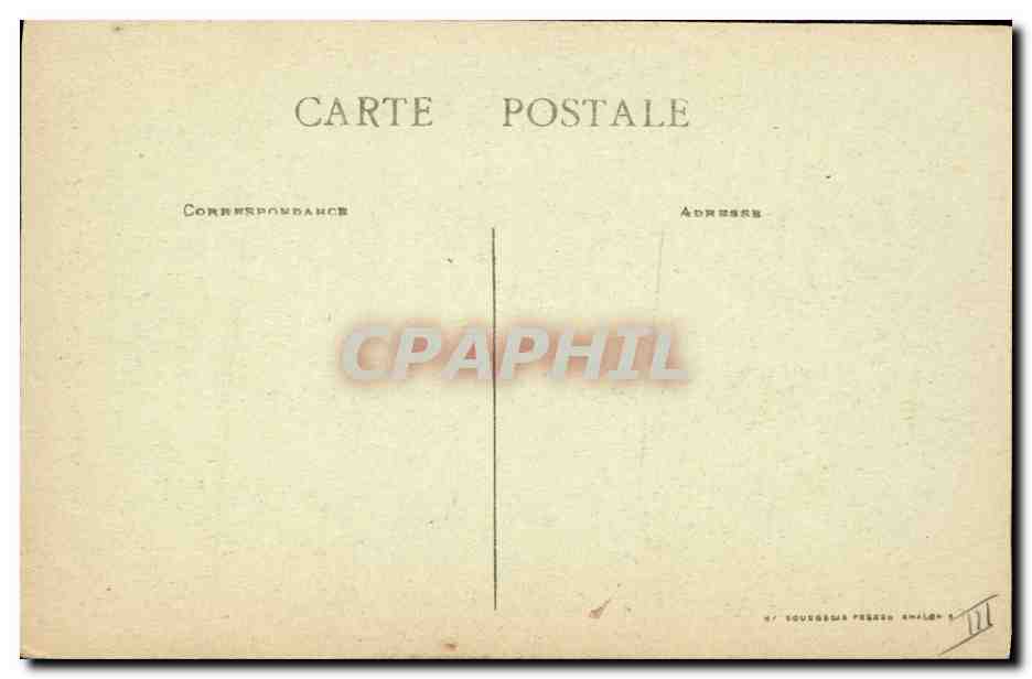 CPA Folklore Bresse Bressanne au marche Costume moderne — Verso