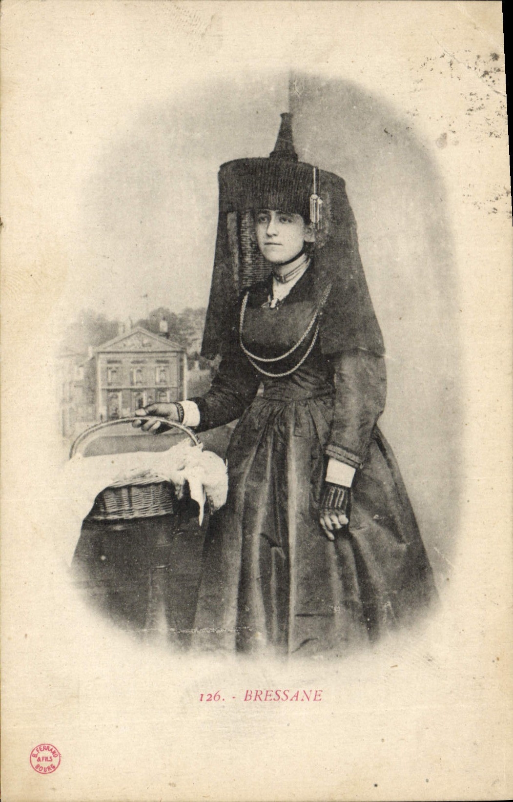 CPA Folklore Bresse Bressane