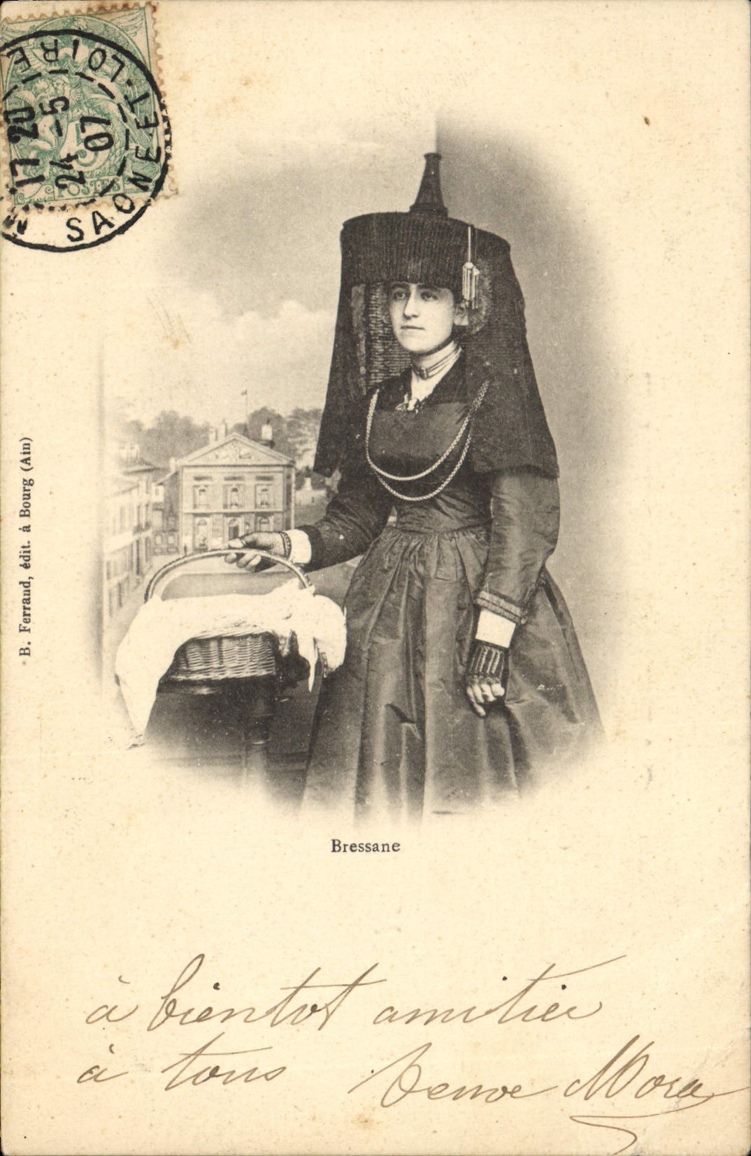 CPA Folklore Bresse Bressane