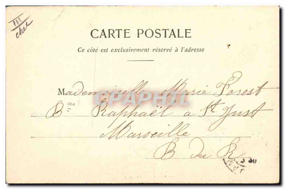 CPA Folklore Bresse Bressane — Verso