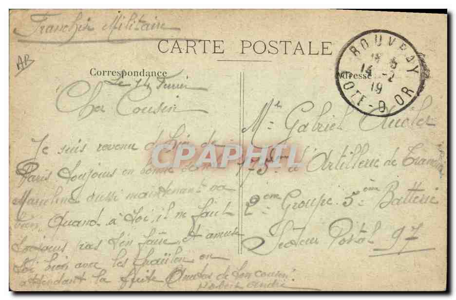 CPA Folklore Sourire du Morvan Les bons boeufs — Verso